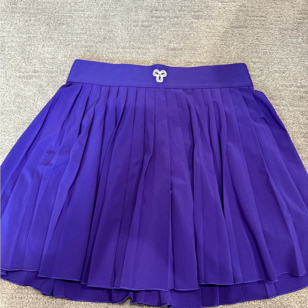 TNA Purple Pleated tennis Skirt